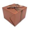N'icePackaging - Pre-Wrapped Paper Jewelry Gift Box with Pre-Folded Bow-Tie Sleeve and Velvet Insert (3 Qty Watch (Pillow), Copper-Cream) view 2