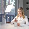 Carex Day-Light Sky Bright Sunlight Therapy Lamp, 10000 LUX Therapy Lamp at 12 Inches, LED Bright White Light with Adjustable Height and Brightness Levels for Mood, White view 3