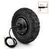 36V48V 450W 10 Inch Single Side Axle Brushless Geared Hub Motor with Tubeless Off Road Tire High Toruqe for Wheelchair36V450W view 3