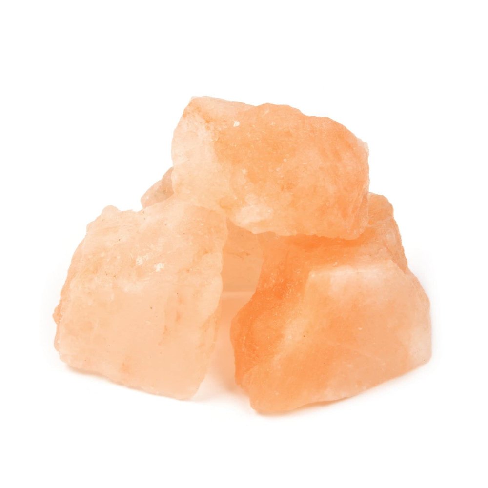 1/2LB Large Orange Salt Crystal Natural Crystal Healing Raw Stones Rock Collection