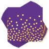 100PCS Purple Cocktail Napkins Gold Dot Paper Dinner Napkins Disposable for Birthday Anniversary Wedding Mardi Gras Party Supplies view 1