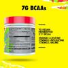 GHOST BCAA Powder Amino Acids Supplement, Lemon Crush - 30 Servings - Sugar-Free Intra, Post & Pre Workout Amino Powder & Recovery Drink, 7G BCAA view 3