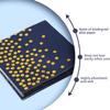 100PCS Blue Party Napkins Gold Dot Cocktail Paper Napkins Beverage Napkin for Birthday Wedding Dinner Disposable Supplies view 4