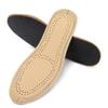 1pair Leather Shoes Insoles Sports Insoles Insert Leather Insoles for Women Breathable Sports Arch Support Shoe Insert Ultra Thin Insoles Shoe Insole Absorbing Sponge Man Damping view 1