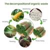 Compostable Trash Bags - Vedein 13 Gallon Tall Kitchen Garbage Bags 75 Count Unscented Trash Can Liners 50 Liter Medium Wastebasket Bags for Bathroom Home Bedroom Office Garbage Can (5Rolls/Green) view 3
