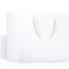 EUSOAR Exra Large Size Gift Wrap Bags, 25 Pack 16x6x12 inches White Paper Heavy Duty Bags with Handles, for Wedding, Grocery, Boutique, Retail, Business, Party Favors, Birthdays view 1