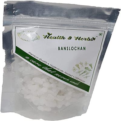 SEASOL Health & Herbs Banslochan - Tabashir - Vanslochan - Bambusa arundinacea (200 g)