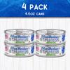 Blue Harbor Fish Co. Wild Albacore Solid White Tuna in Water, No Salt Added - 4.6 oz Canned Tuna (Pack of 4) view 4