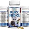 YUMMYVITE Cold Pressed Black Seed Oil - 120 Capsules, Premium Nigella Sativa Pure Black Cumin Seed Oil with Vitamin E, for Hair, Skin & Immune Health - Non-GMO 120 Capsules view 1