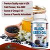 YUMMYVITE Cold Pressed Black Seed Oil - 120 Capsules, Premium Nigella Sativa Pure Black Cumin Seed Oil with Vitamin E, for Hair, Skin & Immune Health - Non-GMO 120 Capsules view 3
