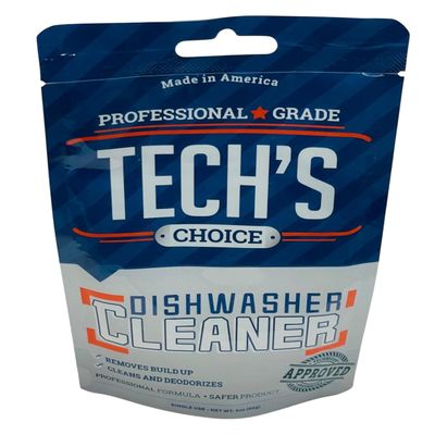 Professional Grade Tech's Choice Dishwasher Cleaner, Made in USA, DWCLN