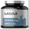 Horbach MSM Supplement | 3000mg | 300 Coated Caplets | Methylsulfonylmethane with Calcium | Vegetarian, Non-GMO, Gluten Free view 1