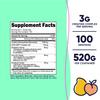 Nutricost Creatine Monohydrate Powder for Women, Micronized, Peach Mango, 100 Servings - Vegetarian, Non-GMO, Gluten Free view 2