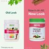 Seasol Protein & Herbs, Women (Natural Protein Powder with Ayurvedic Herbs - Shatavari, Giloy, Curcumin, & Multivitamins) for Better Metabolism, Skin & Hair, Certified Clean (Chocolate, 500g) view 3