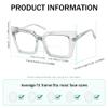 Eyekepper Transition Photochromic Bifocal Readers Reading Glasses for Women Oversized Transparent +3.0 view 3
