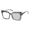 Eyekepper Transition Photochromic Bifocal Readers Reading Glasses for Women Oversized Grey/Tortoise +1.0 view 1