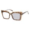Eyekepper Transition Photochromic Bifocal Readers Reading Glasses for Women Oversized Brown/Tortoise +1.0 view 1