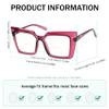 Eyekepper Transition Photochromic Bifocal Readers Reading Glasses for Women Oversized Purple +2.5 view 3