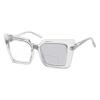 Eyekepper Transition Photochromic Bifocal Readers Reading Glasses for Women Oversized Transparent +1.5 view 1