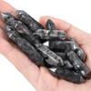 10 PCS Labradorite Healing Crystals Wands Polished Tumbled Stones Bulk Natural Hexagonal Pointed Reiki Energy Balancing Meditation Therapy Chakra Wand Set view 1