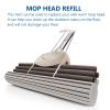 Mipcase 2pcs PVA Sponge Mop Refill Highly Absorbent Replacement for Effortless Home Cleaning Quick Drying and Easy to Replace Grey view 3