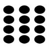 2.5" Round (12 Per Sheet) - Police Birthday - D1101-2D Edible Cake Cupcake Party Topper view 2
