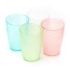 Ottdien Unbreakable Plastic Drinking Glasses Set of 4, Plastic Tumblers Cups Reusable, Colorful BPA Free Dishwasher Safe, Water Juice Cups Gifts 12oz view 1
