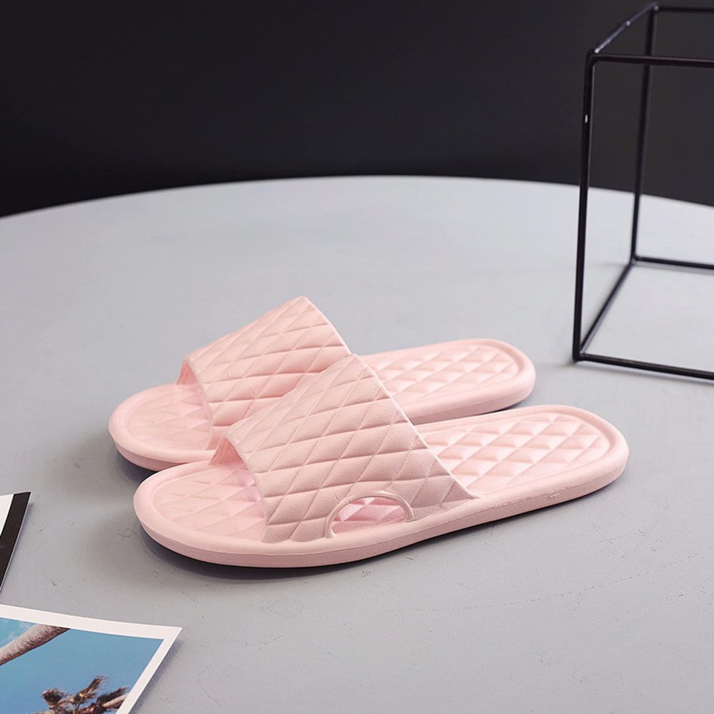 Sonze Foot Massager Tools Slippers,Thick-Soled Home Slippers, Comfortable and Wear-Resistant Slippers,Pink,38-39,for Men Women Shower Sandals Massage