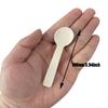 200pcs 4 inch Mini Wooden Spoons, Biodegradable Compostable Birchwood, Food Grade Disposable Spoons Disposable Wooden Cutlery for Parties, Weddings, Camping. view 2