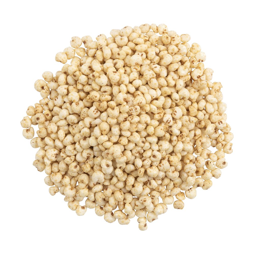 "OliveNation Organic Millet Puffs, High Protein Healthy Grain for Breakfast, Baking, Cooking, Snacking, Non-GMO, Gluten Free, Vegan - 1 lb"