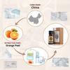 AKARZ Orange Essential Oil Natural Organic Pure Premium Therapeutic Orange Oil for Skin Body Hair Care,Diffuser, Candle,Soap,Making, DIY,Massage Aroma 0.34 Fl Oz (10ml) view 2