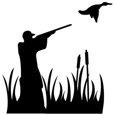 1/2 Sheet - Duck Hunting Birthday - D3957 - 2D Edible Cake Cupcake Party Topper