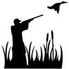1/2 Sheet - Duck Hunting Birthday - D3957 - 2D Edible Cake Cupcake Party Topper view 1