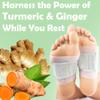Dr. Entre's Foot Pads: 20 Pack of Turmeric & Ginger Premium Pads to Feel Better, Sleep Better & Relieve Stress | Organic Foot Patches view 3