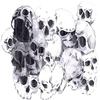 1/4 Sheet - Halloween Skulls Birthday - D5814 - 2D Edible Cake Cupcake Party Topper view 1