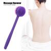 01 02 015 Massage Hammer, Manual Back Massagers Long Handle Flexible Prevent Slipping for Back Massage(Purple) view 3