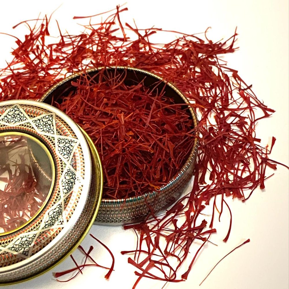 A+ Super Negin Saffron,(3.00) Gram 100% Pure and Organic, Premium All Red Saffron Threads (3 Gram)