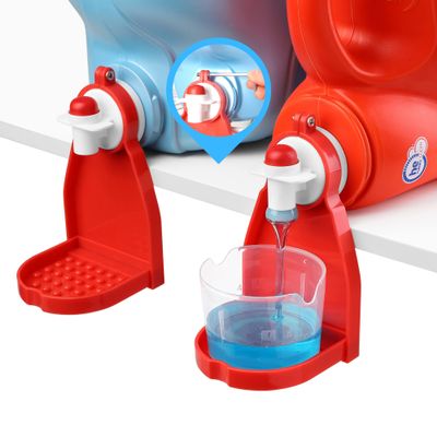 Besuerte Laundry Soap Holder - Detergent Holder for Laundry Room, Laundry Detergent Organizer Gadgets Dispenser Detergent Stand No-Fall, No Drips or Spills2 Pack, Red