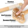 NURENDER Oversized Back Scratcher, Extended Bamboo Scratcher, 22.04" Long Curved Handle; Wider Head; More Larger Scratching Surface, Adults Body Instant Scratcher Christmas Gift for Women and Men. view 2