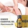 10 Pack Belly Drainage Ginger Oil, Ginger Oil Lymphatic Drainage Massage Oil, Natural Lymphatic Drainage Ginger Oil,Ginger Massage Oil,Plant Aroma Oil, Natural Ginger Essential Oil view 4