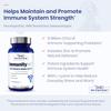 1MD Nutrition ImmunityMD - Immune Health Probiotic | Potent, Doctor-Selected Probiotic Strains with Prebiotic - Promote Overall Immune System Strength, Reduce Everyday Stress | 60 Capsules (2 Pack) view 3