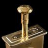 Feilx Cigar Cutter Stainless Steel Bronze Engraved Double Cut Blade Cigar Guillotine,Accessories Tools Gift for Cigar Lovers (Color : B) view 4