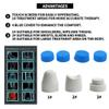 Body Massager Shockwave Therapy Machine for Body Muscle Relaxation Pain Relief with 7 Massager Heads view 2