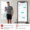 Wyze Smart Scale X - Digital Bathroom Scale for Body Weight, BMI, Body Fat, Muscle Mass, Heart Rate Monitor | Sync with Health Apps | for People, Baby & Pet, 400 lbs (Black) view 2