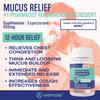 WELMATE - Mucus Relief - Guaifenesin 600mg - 12 Hr Support - Temporary Relief from Cough, Nasal & Chest Congestion, Infections, Colds, & Allergies - Expectorant - Extended-Release Tablets - 200 Ct view 2