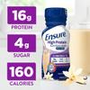 Ensure High Protein Bottled Vanilla Nutrition Shake with Fiber, Ready to Drink, 16g Protein and 27 Vitamins and Minerals, 8 fl oz, 24 Pack view 2