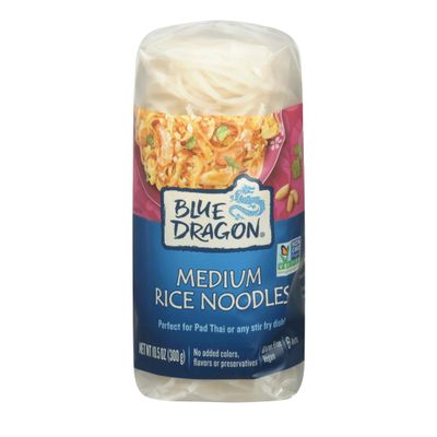 Blue Dragon Medium Rice Noodles, Pack of 1