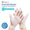 Individually Packaged First Aid Gloves Disposable Latex-Free, First Aid Kits, Emergency Use - Hygienic Single-Use - 20 Pairs (40 Gloves) view 2