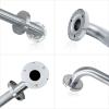 16 Inch Shower Grab Bar 2 Pack Polished Chrome SUS 304 Safety Grab Bars with Concealed Screws, 500lbs Support Assist Bath Handle Balance Bar for Handicap Elderly Pregnant Women for Christmas Gifts view 3