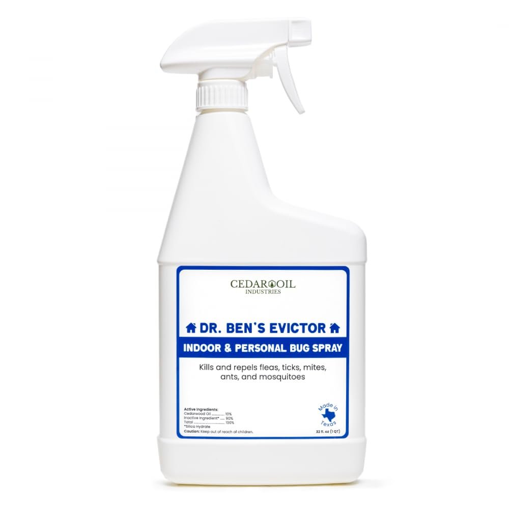 Dr Ben's Evictor Cedar Oil Spray 32 Ounce